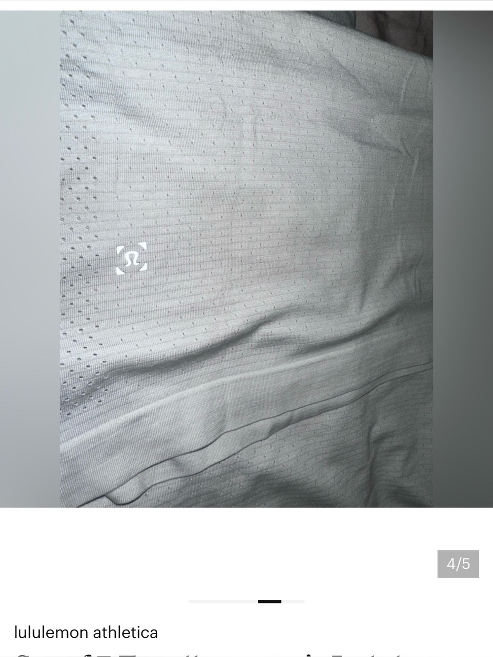 White Lululemon Long Sleeve